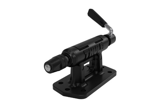 Versatile black fork-mount block for custom bike carrying solutions