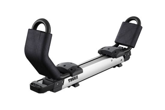 Thule Hullavator Pro Kayak Carrier with lift-assist system for easy loading on SUVs and tall vehicles