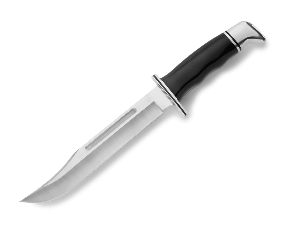 Full-length fixed blade hunting knife