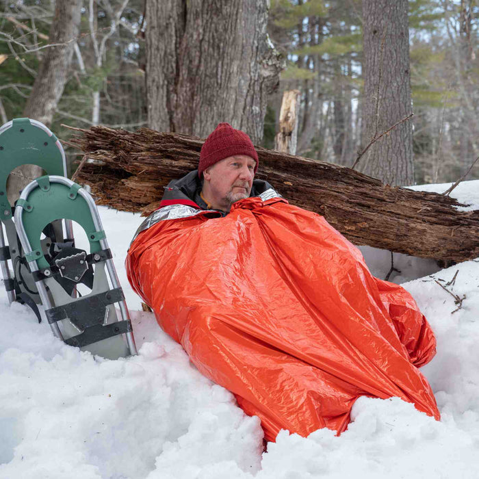 SOL Emergency Bivvy XL with 90% heat-reflective material