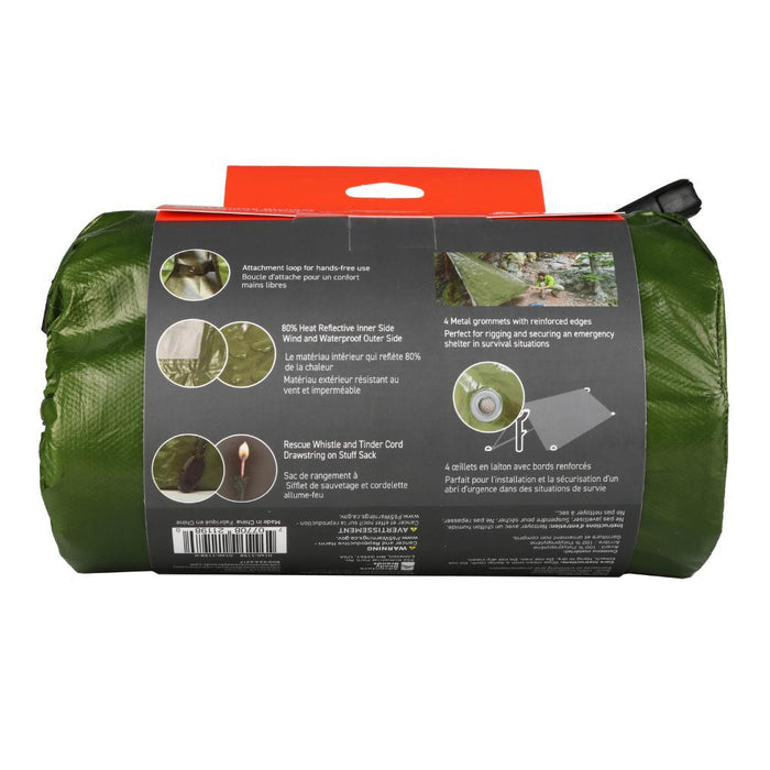 SOL Sport Utility Blanket with 80% heat-reflective fabric