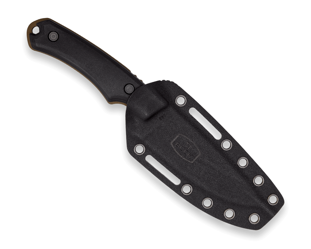 Full-sized Buck 663 Alpha Guide Backcountry knife with 420HC steel blade and ergonomic VersaFlex handle