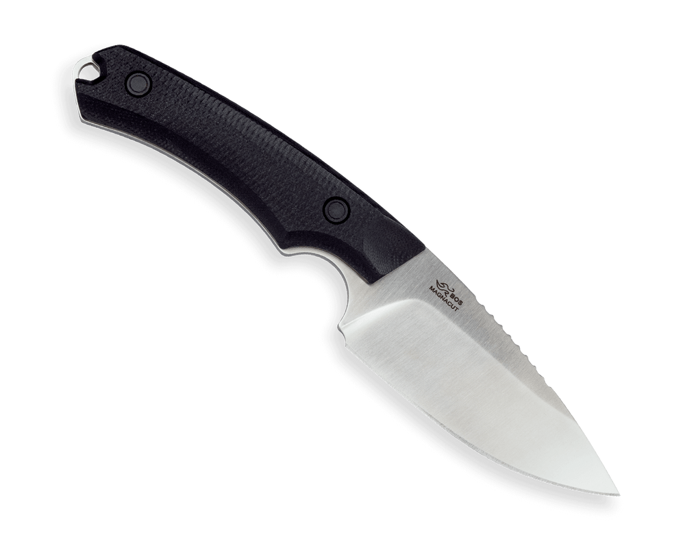 Buck Alpha Hunter Elite fixed blade knife with MagnaCut stainless steel drop point blade