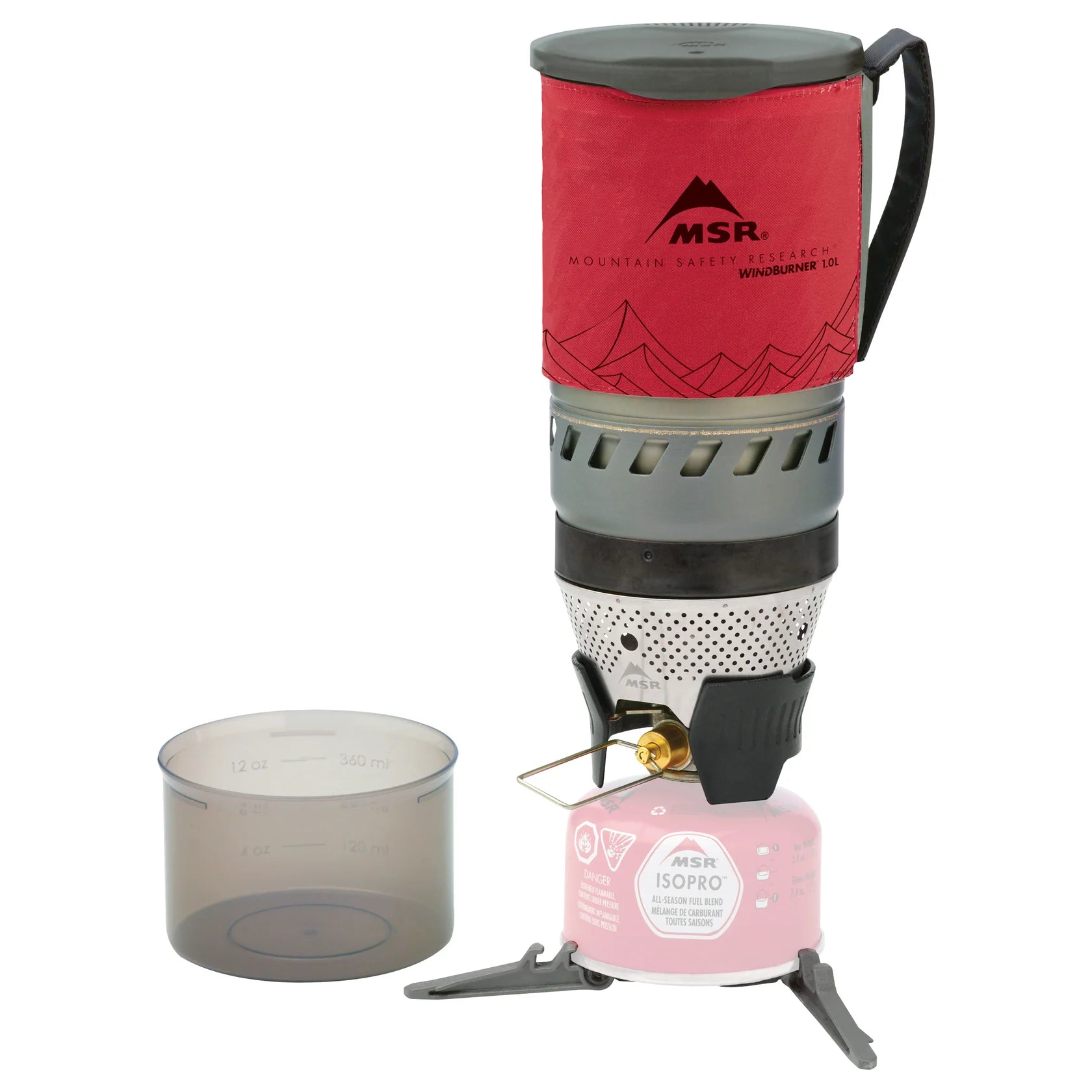 MSR WindBurner pressure regulated backpacking stove