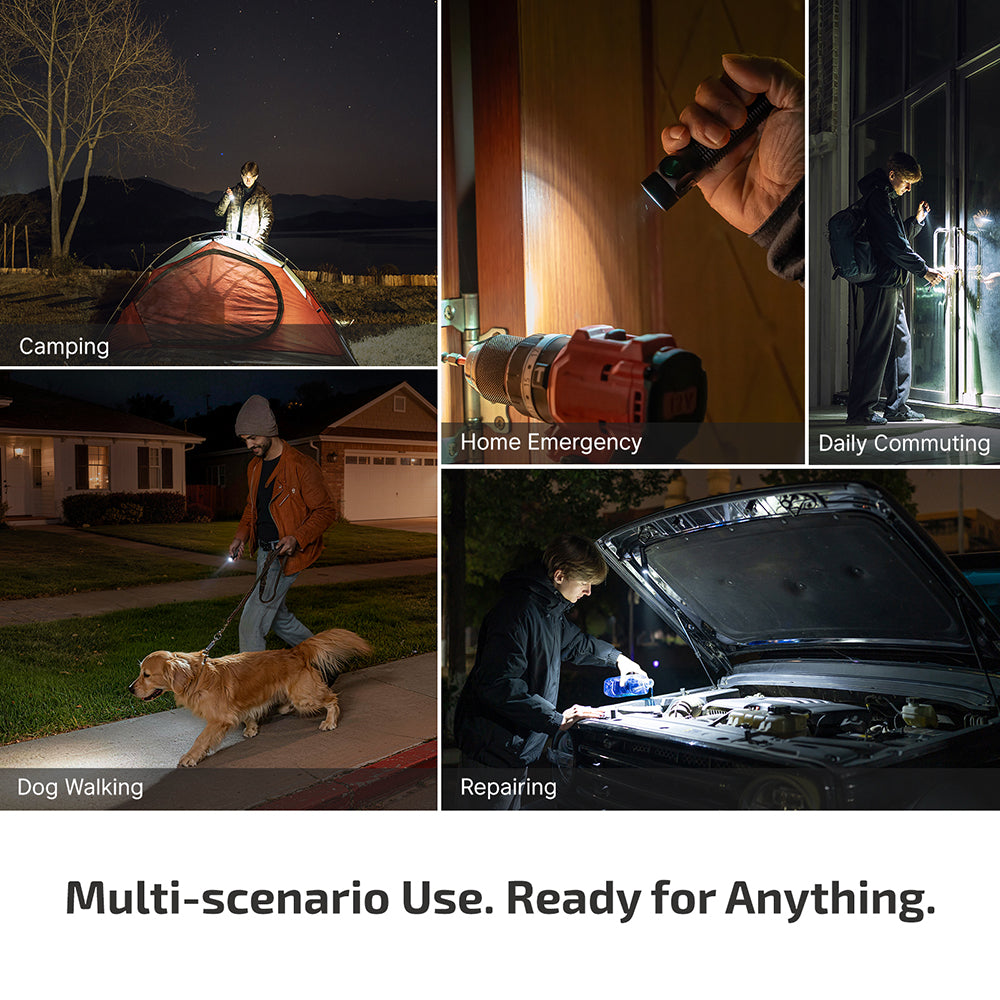 Olight Baton 4 Pro compact flashlight for everyday carry and outdoor use