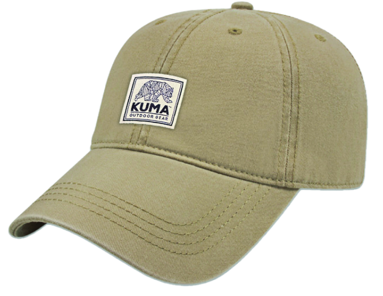Kuma bear buddy hat in khaki