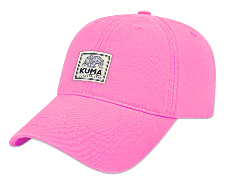 kuma bear buddy hat in pink