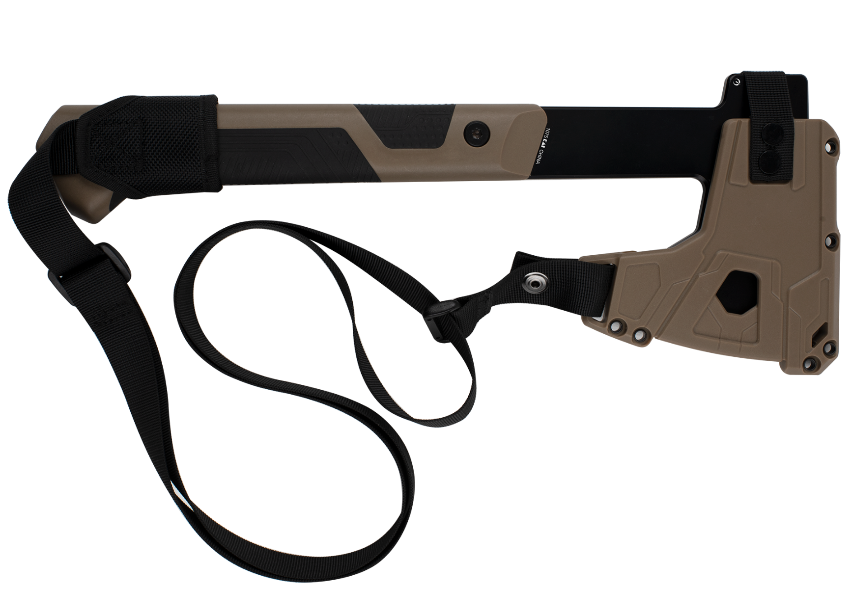 Kershaw Deschutes full-tang camping axe for chopping and splitting wood
