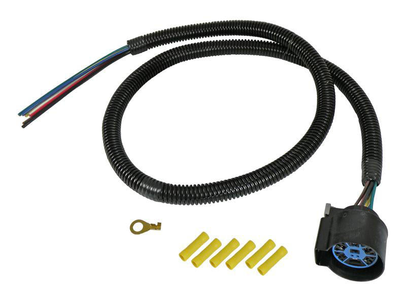 4' Pigtail Wiring Harness for Pollak Replacement 7-Pole RV Socket