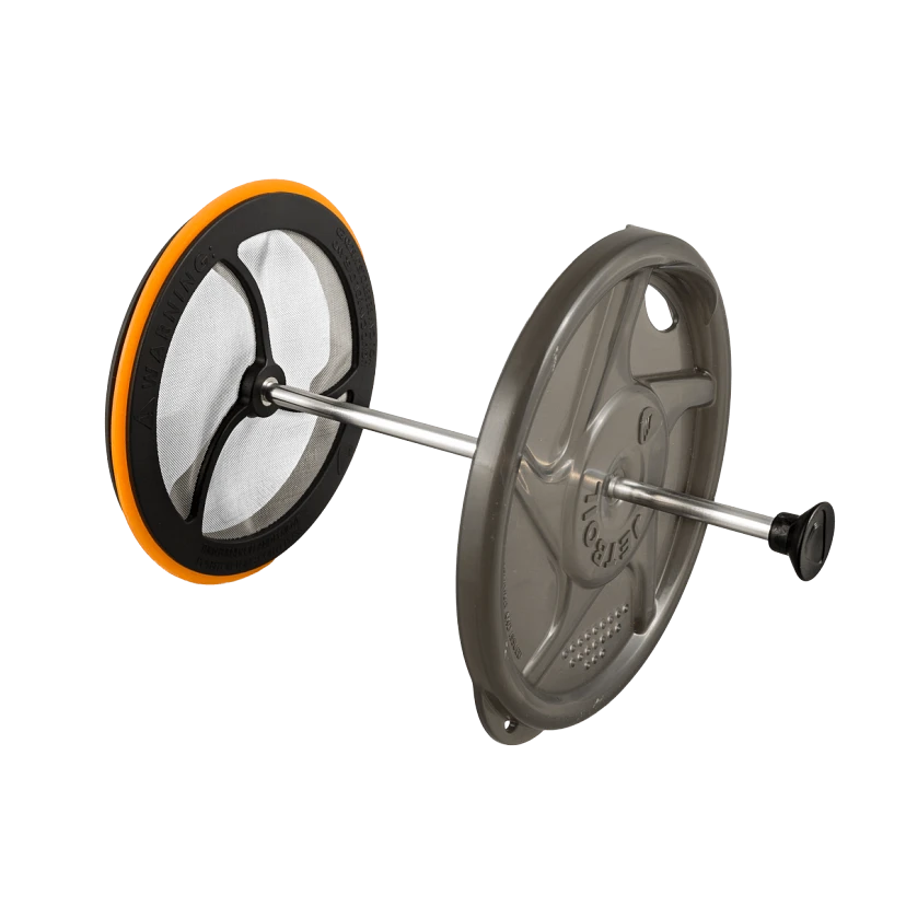 Prevents excess coffee grounds for a smooth and rich flavor.