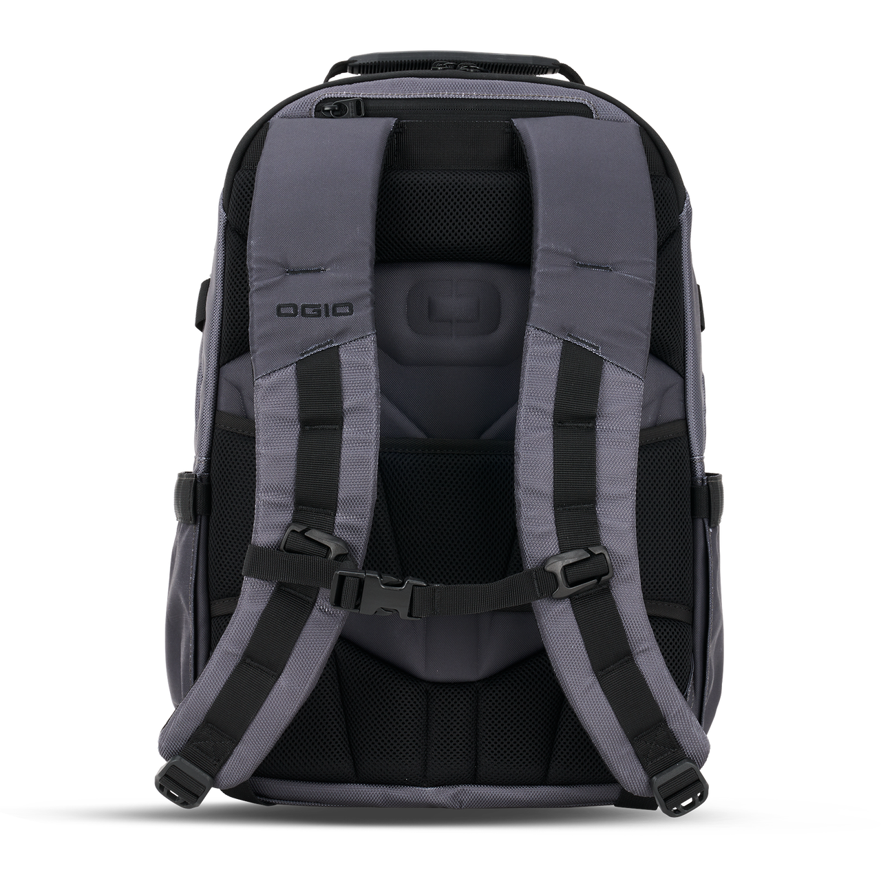 Ergonomic multi-density foam shoulder straps and removable sternum strap on Gambit DNA backpack