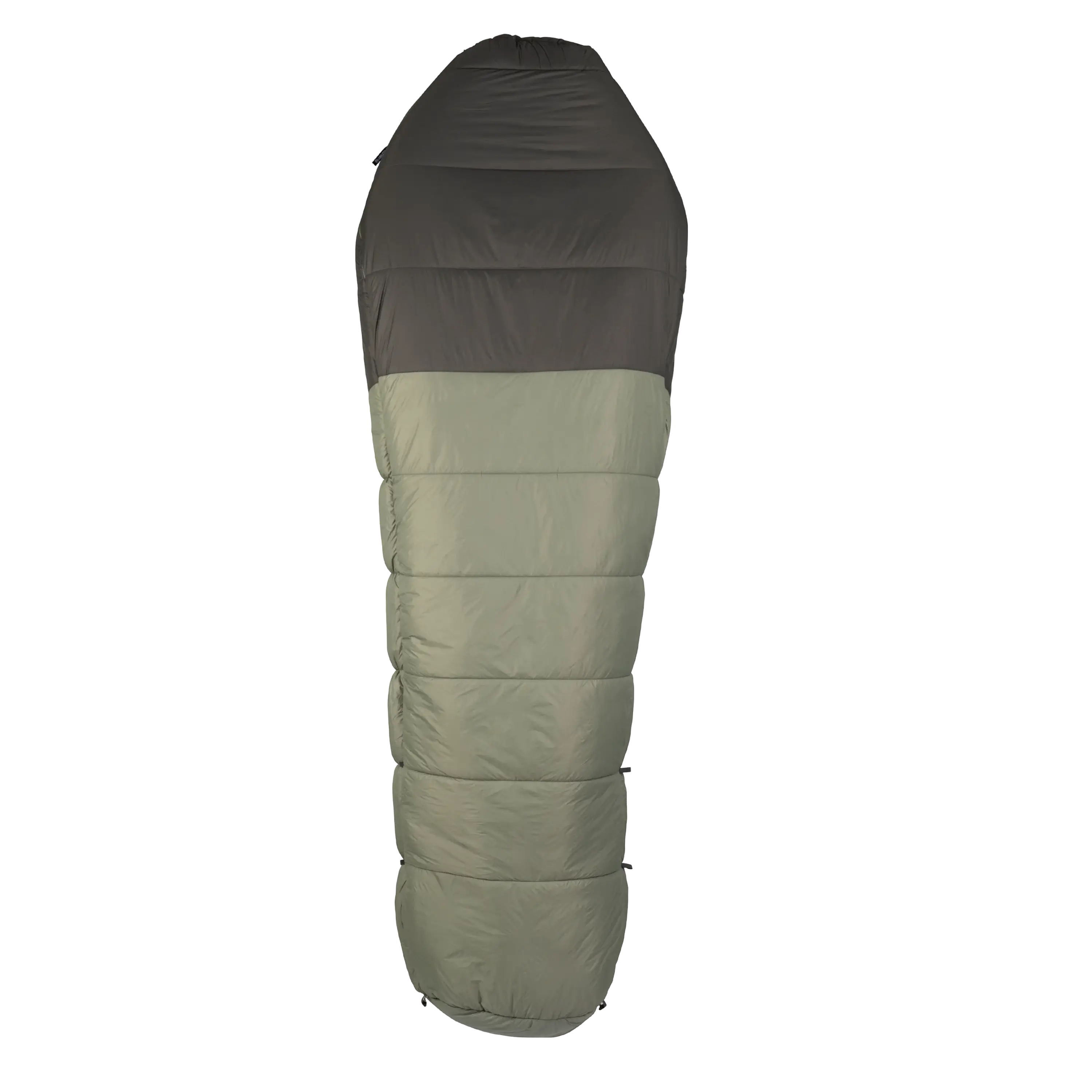 A detailed view of the Sojourn Stretch 0’s Flexible Stretch Baffles, which contour to the body and expand with movement for a snug yet unrestricted sleep experience.