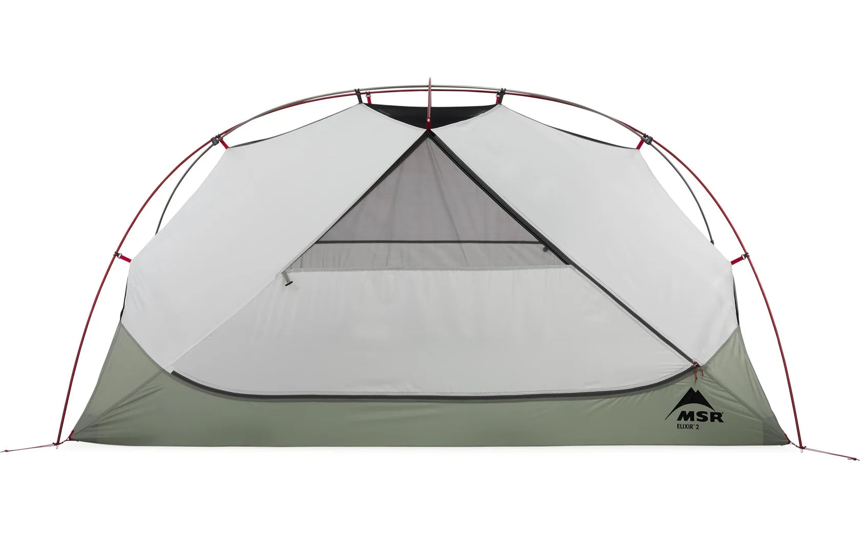MSR Elixir 2 backpacking tent interior