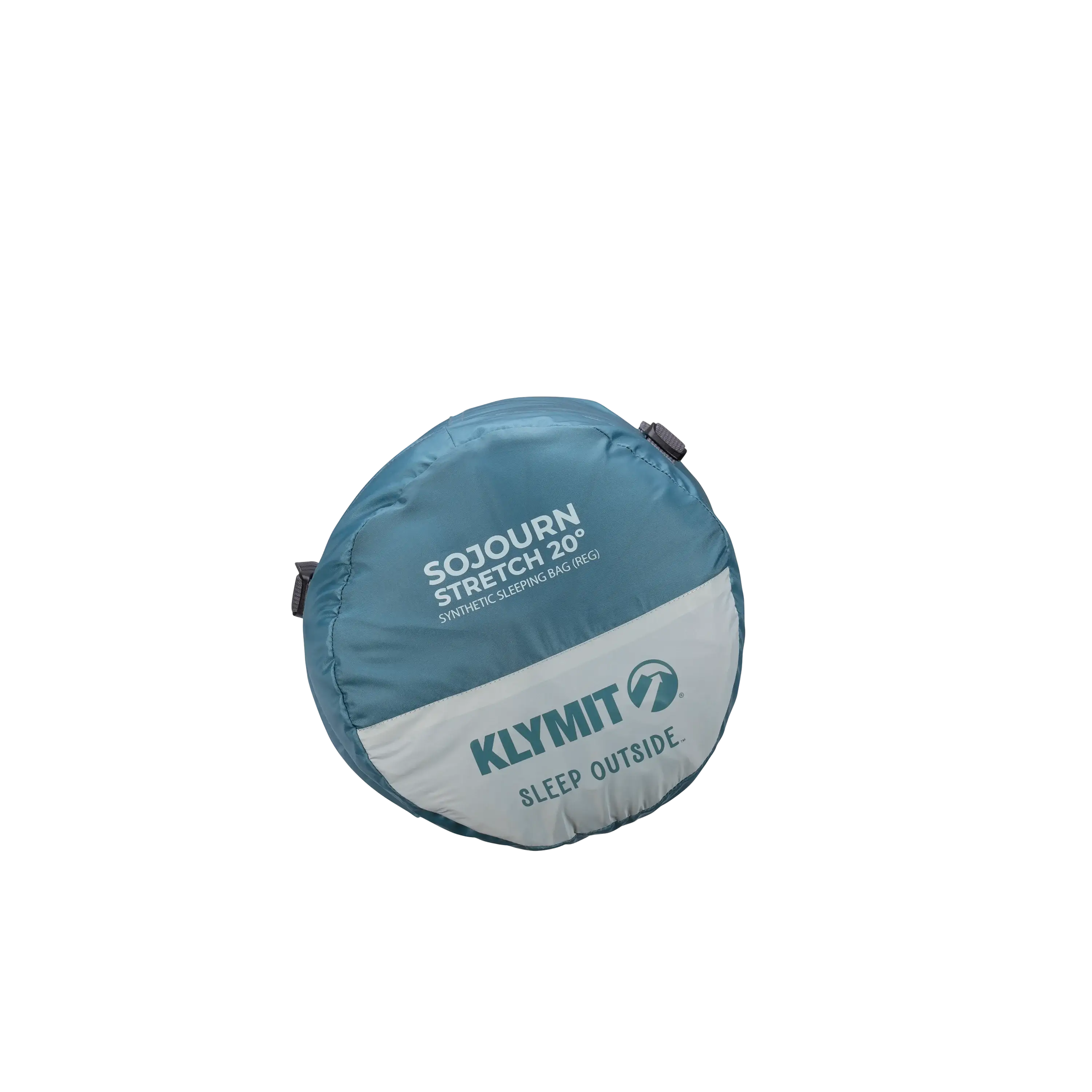 A detailed shot of the Sojourn Stretch 20’s anti-snag, two-way YKK zipper, which opens from the top or bottom for easy temperature control and ventilation.