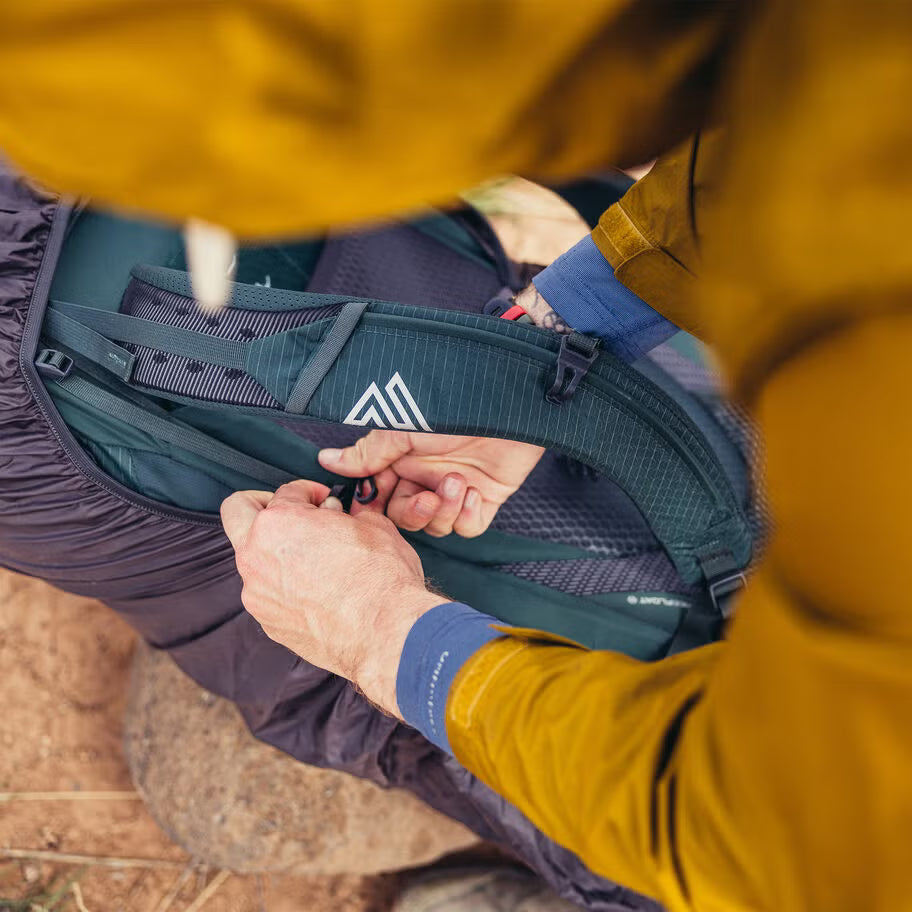 Gregory Paragon 60 outdoor backpack designed for multi-day hiking adventures