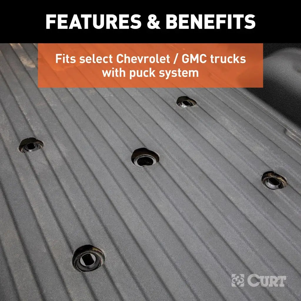 A25 5th Wheel Hitch, Select Silverado, Sierra 2500, 3500 HD, 8' Bed Puck System #16093