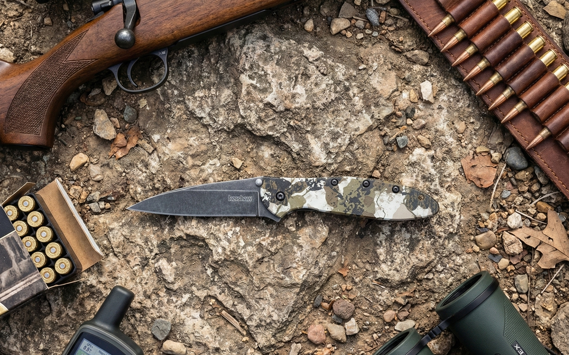 Ken Onion–designed everyday carry knife with flipper opener