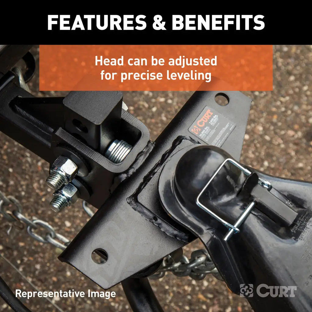 Round bar trailer hitch stabilizer with integrated lubrication and forged steel bars