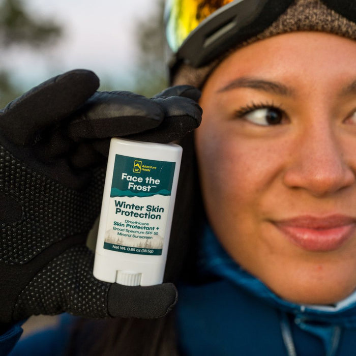 Face the Frost moisturizing winter skin balm with SPF 50