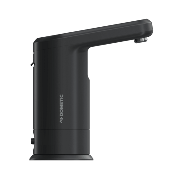 Dometic Recon 360 faucet with rotating spout for RV and overland kitchens