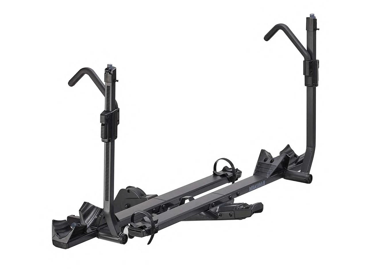 A high-quality bike rack designed for secure and stylish transportation of various bike types.