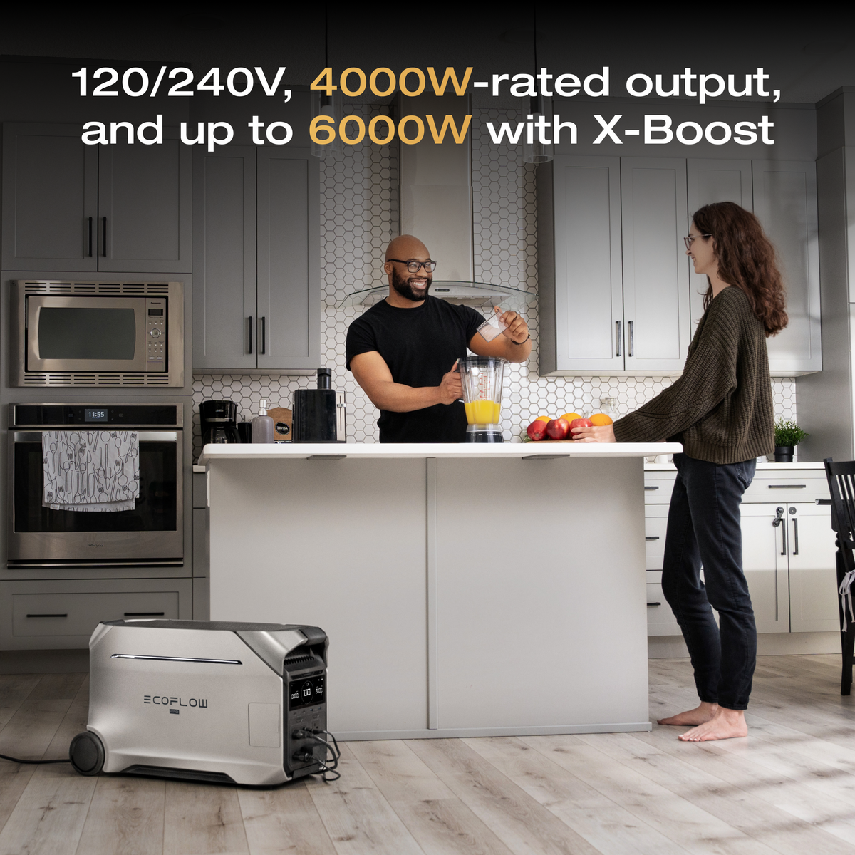 EcoFlow DELTA Pro 3 LFP battery portable power station