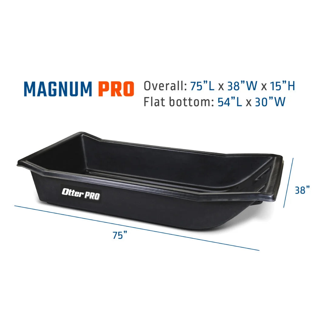 Otter Pro Sled Magnum 75 inch roto-molded sled