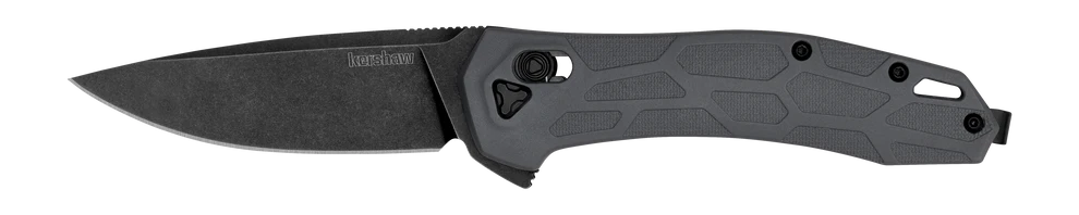 It opens manually using a flipper and KVT ball-bearing system, and locks securely with a steel crossbar DuraLock. Designed for everyday and work use.