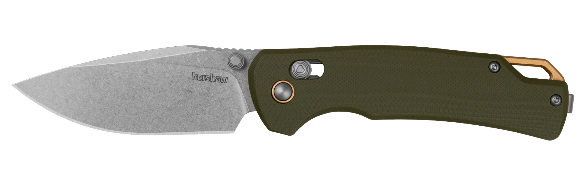 Everyday carry folder with 3.15-inch drop point D2 steel blade