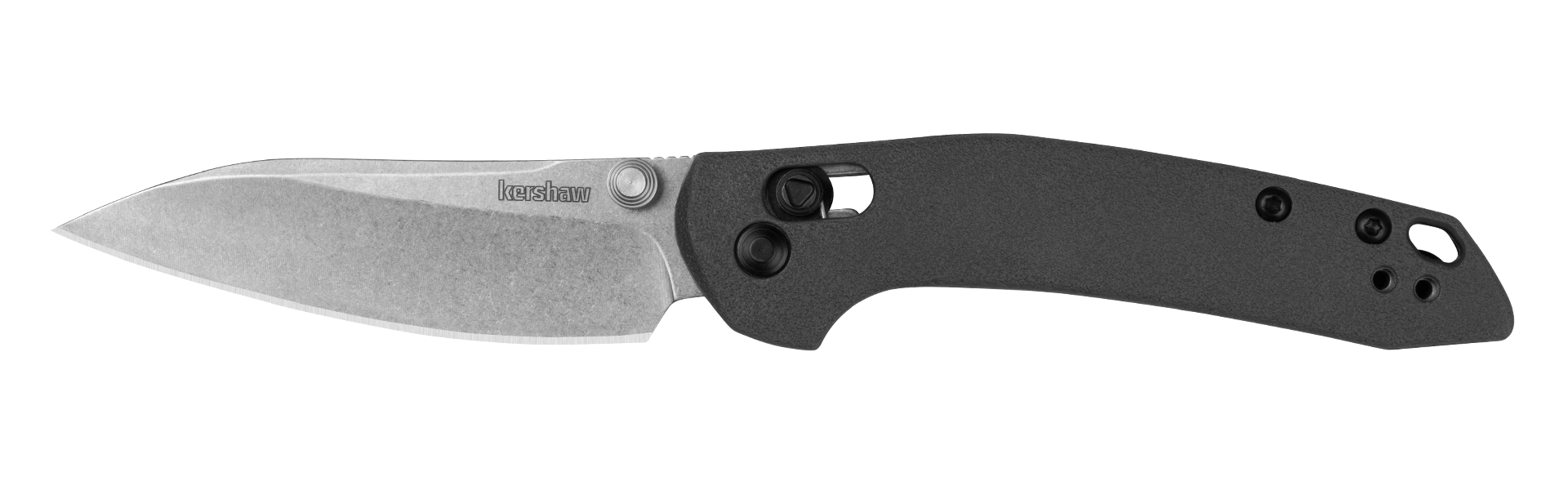 Kershaw Duster compact EDC pocketknife with modified sheepsfoot blade