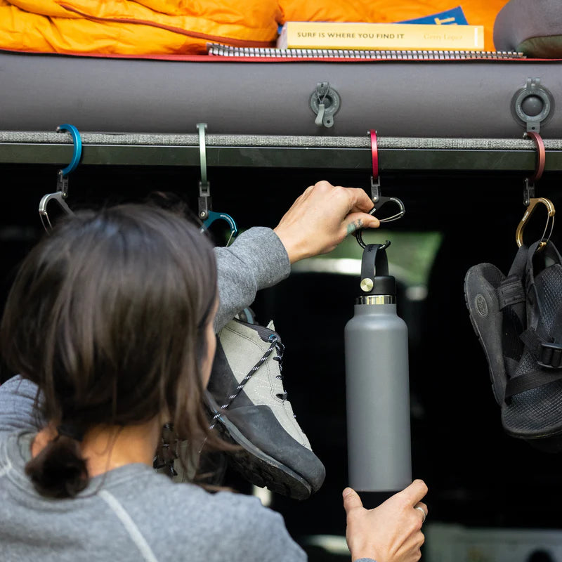 Heroclip Small utility clip for organizing cords, camera gear, and travel essentials