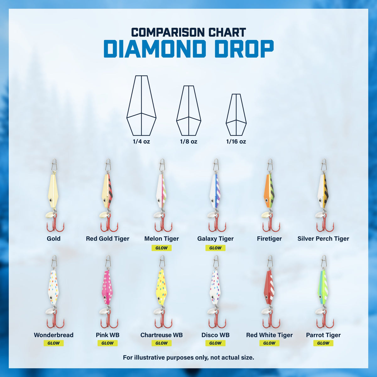Clam Diamond Drop Spoon for vertical jigging