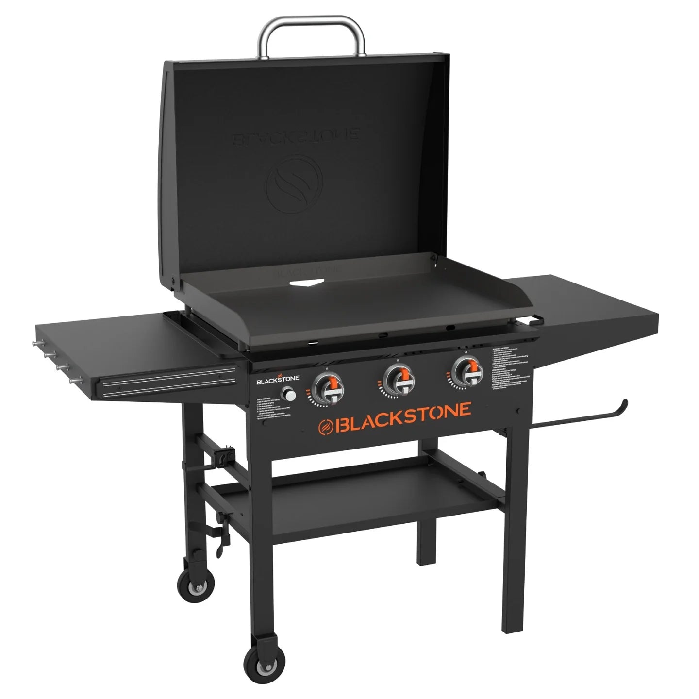 Blackstone Original 28 inch XL griddle with hood and Omnivore griddle plate technology