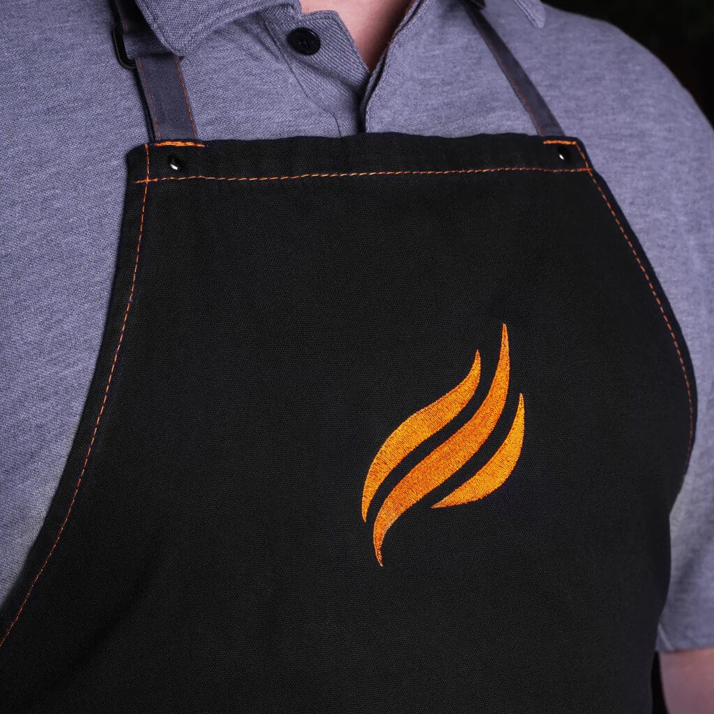 Blackstone chef utility apron with bottle and spice storage pockets