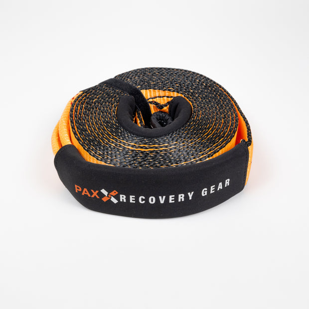 Heavy-duty off-road recovery kit with forged snatch block