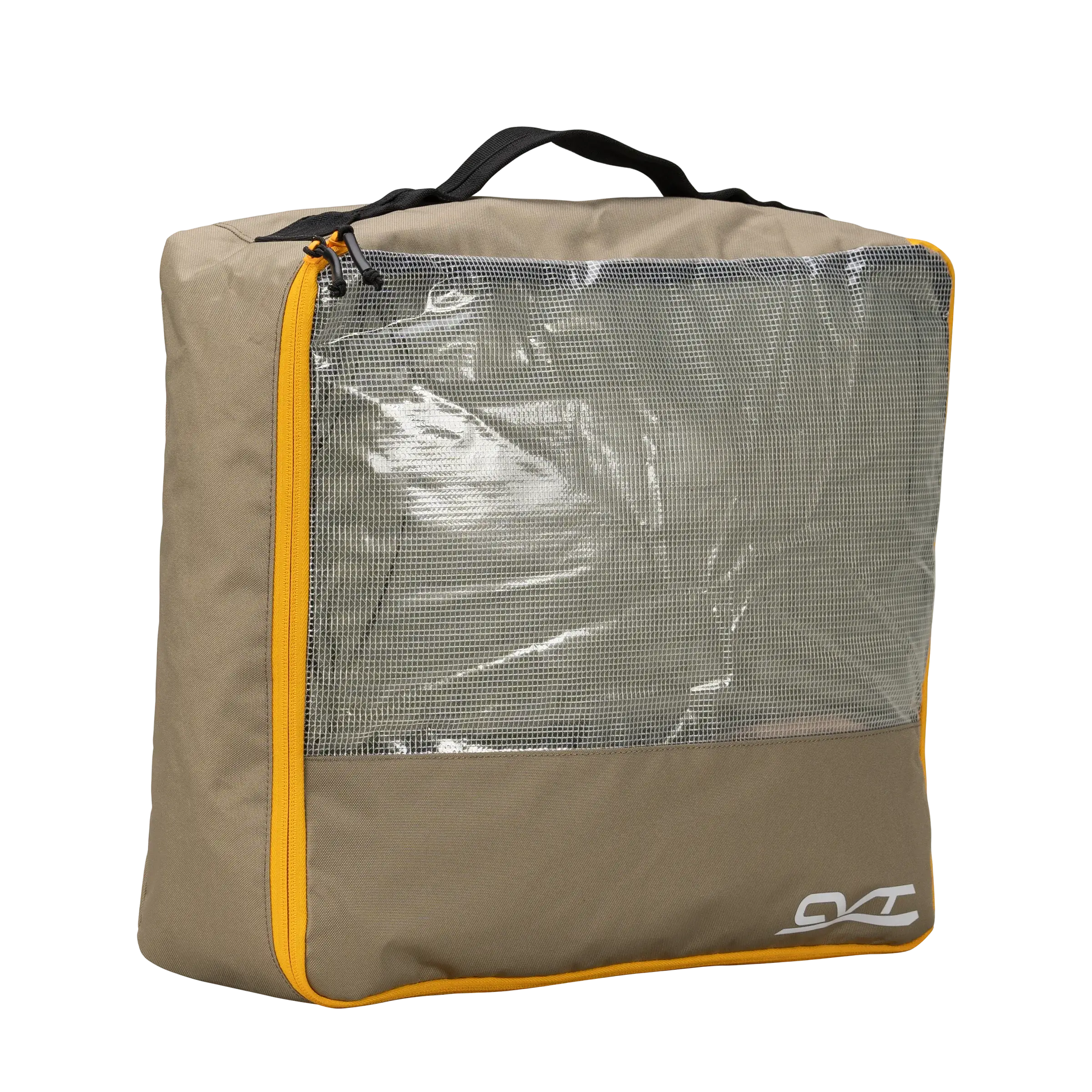 High-quality, durable zipper on the CVT Camping Cubes, ensuring smooth operation and secure closure to prevent gear from spilling.