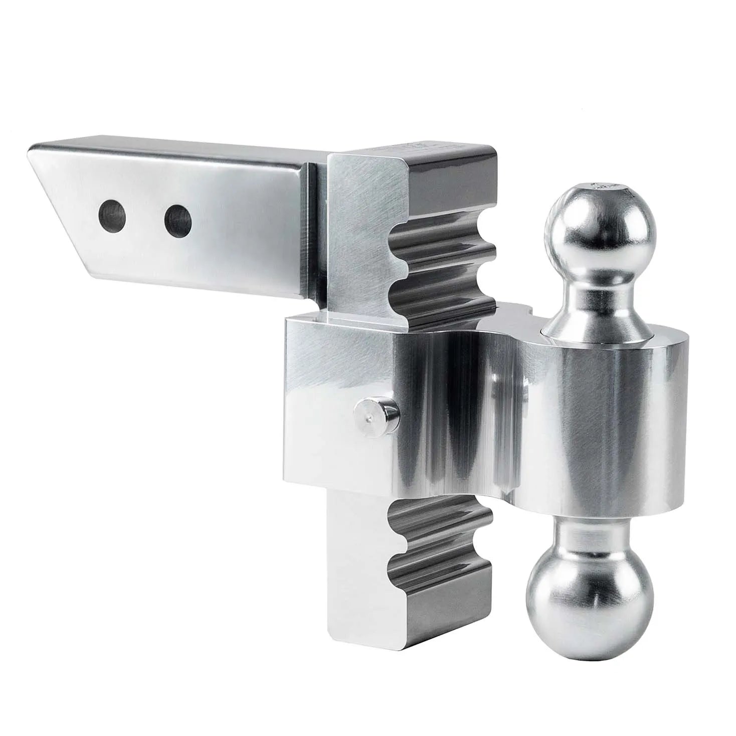 Rust-Free Rapid Hitch Trailer Ball Mount – Lightweight Aluminum with Easy Height Adjustment