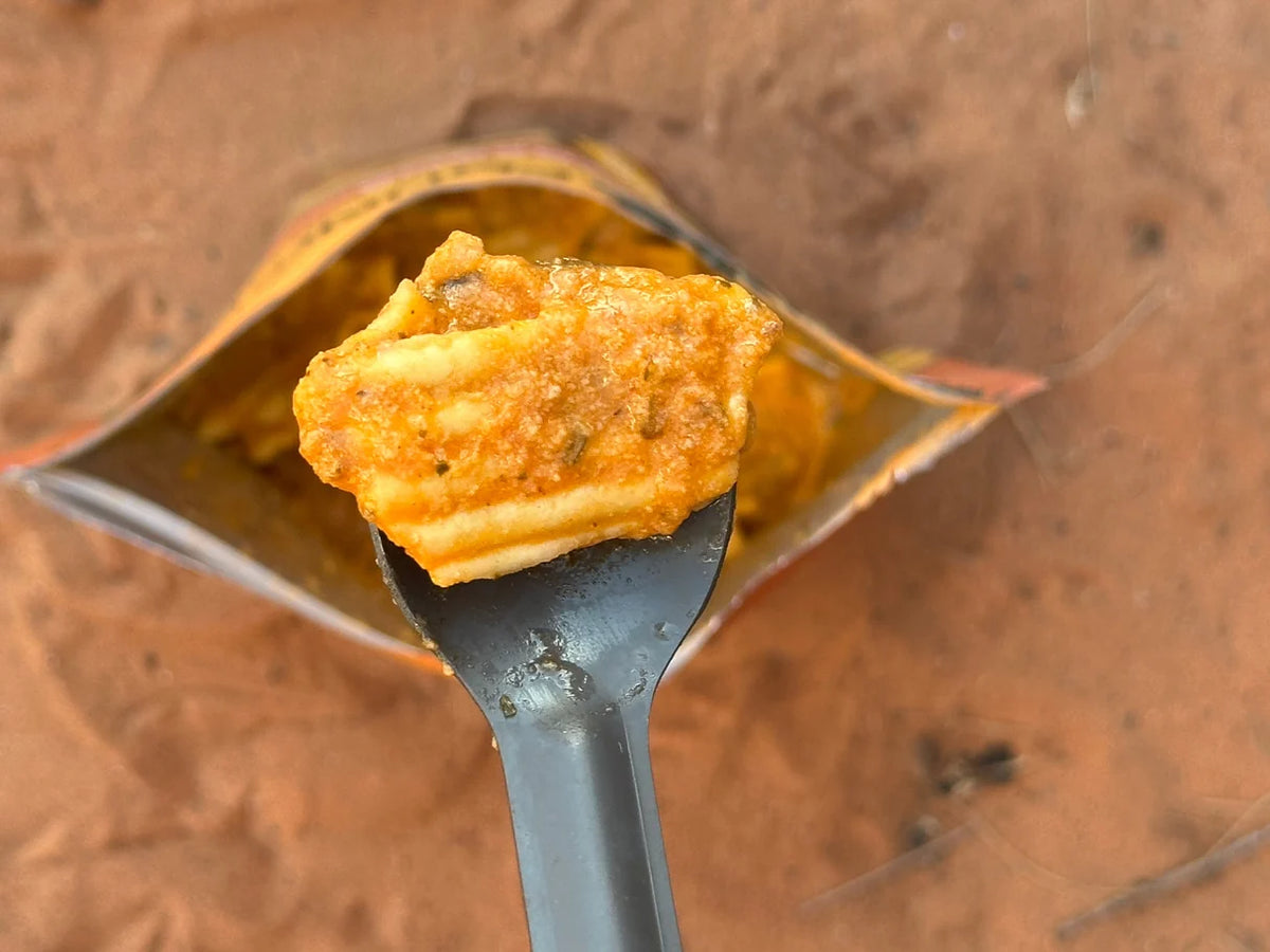 FOUNDATION Outdoors Beef and Pork Lasagna meal pouch