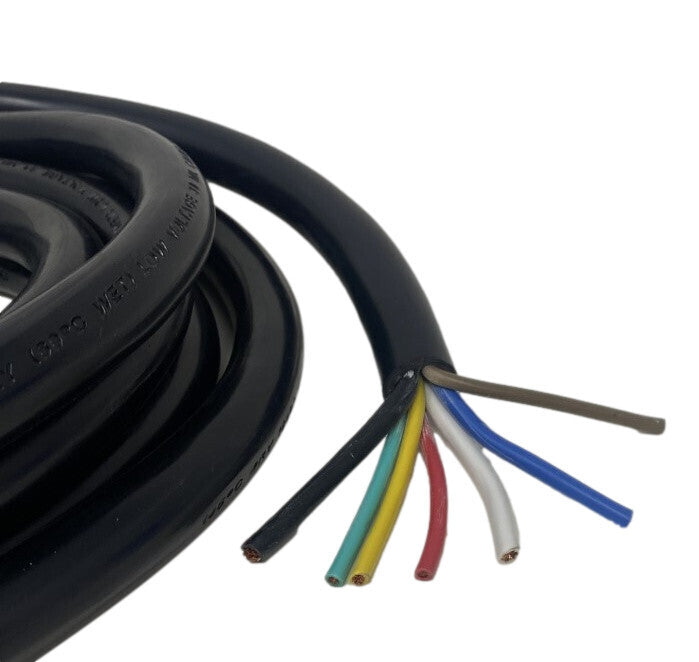 12' 7Way Cord w/Mld. Plug 14-227-12'