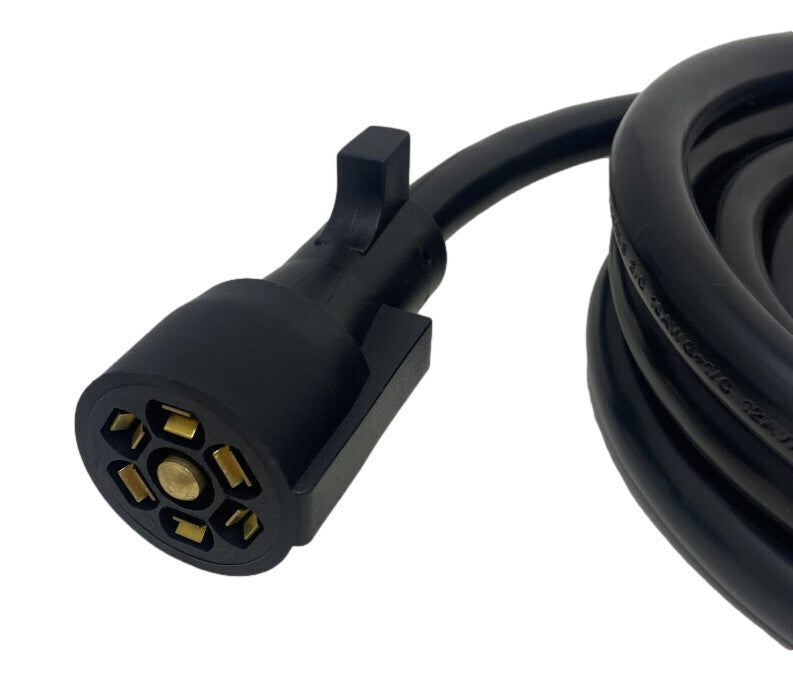 12' 7Way Cord w/Mld. Plug 14-227-12'
