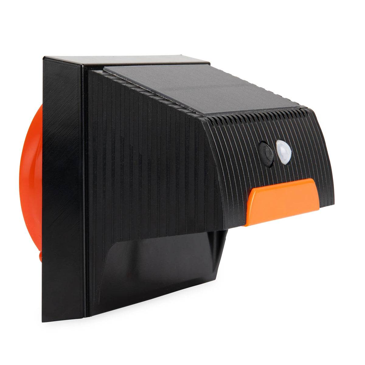 Camco RV Bumper Cap Solar Light on square RV bumper