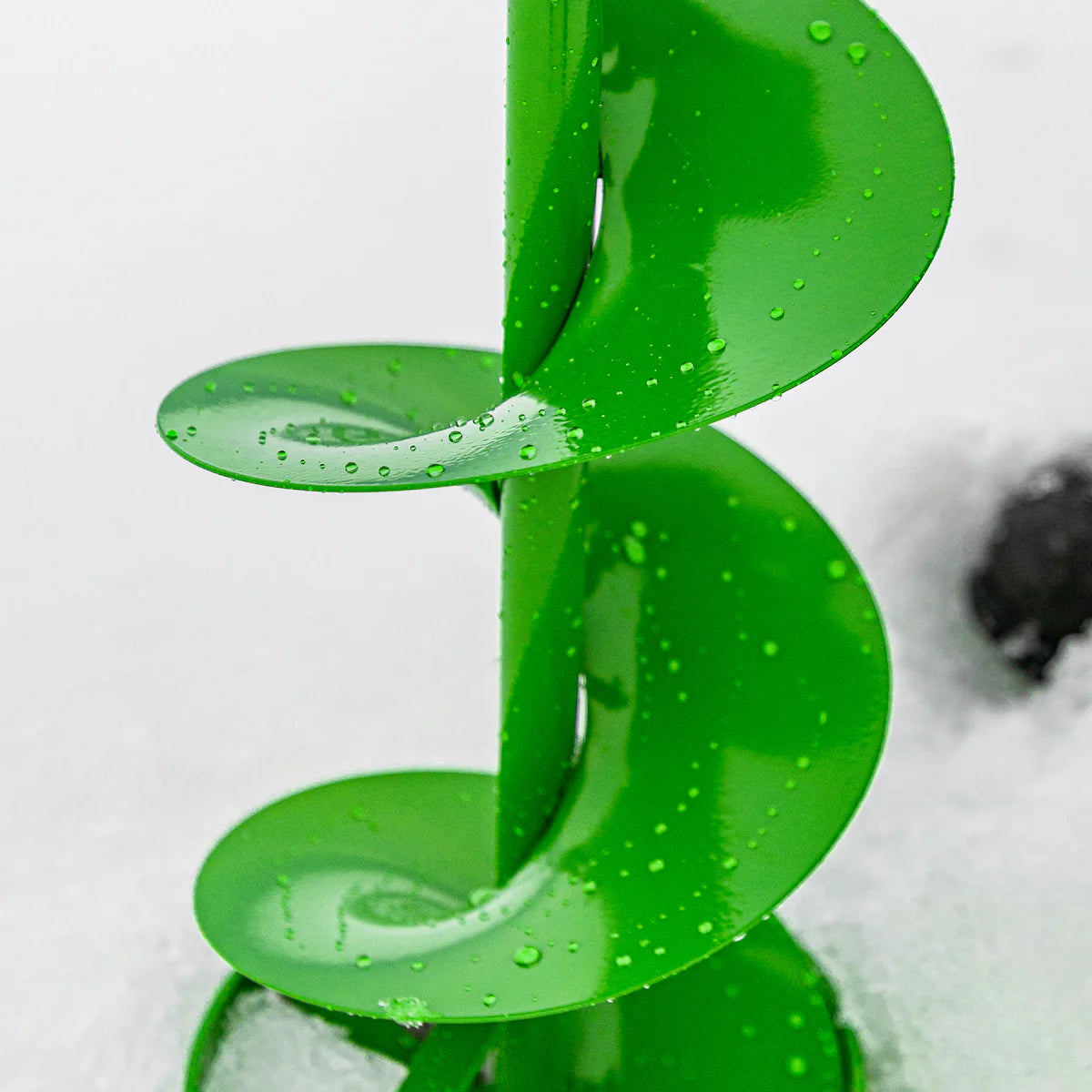 Auger centering point on the ION® auger bit for precision drilling.