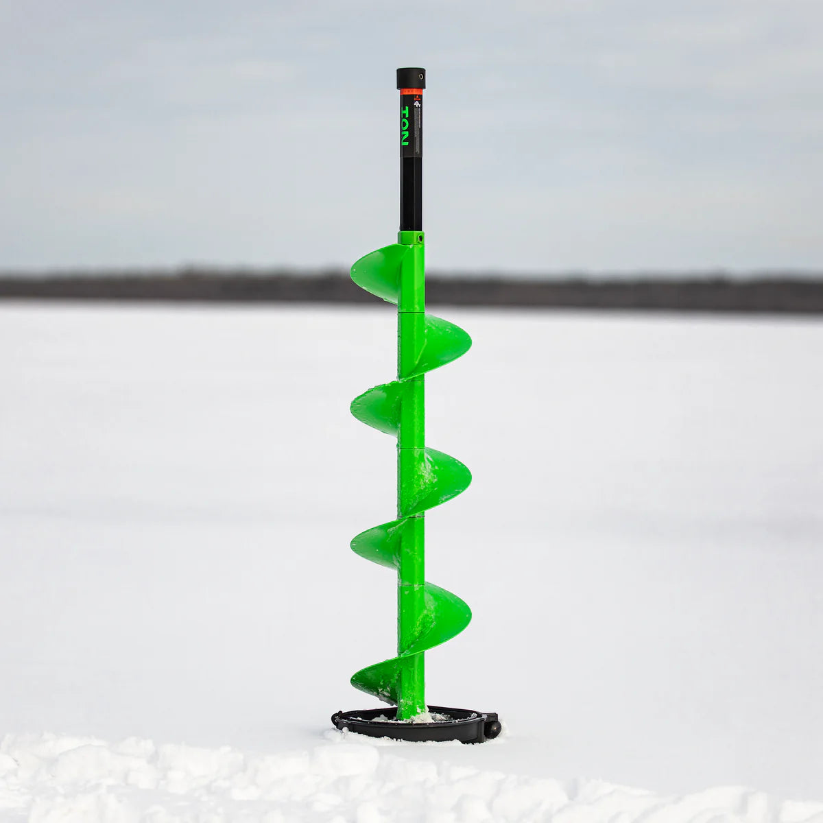 Turbo Cutting System achieving ice drilling speeds up to 3.4 inches per second