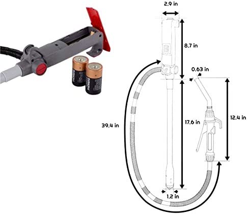 Battery Powered Fuel Transfer Pump