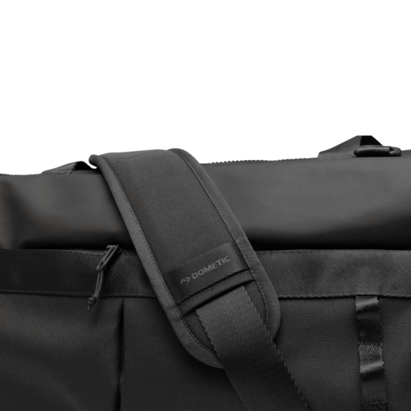 Dometic insulated duffel cooler with laptop sleeve and organizer pockets