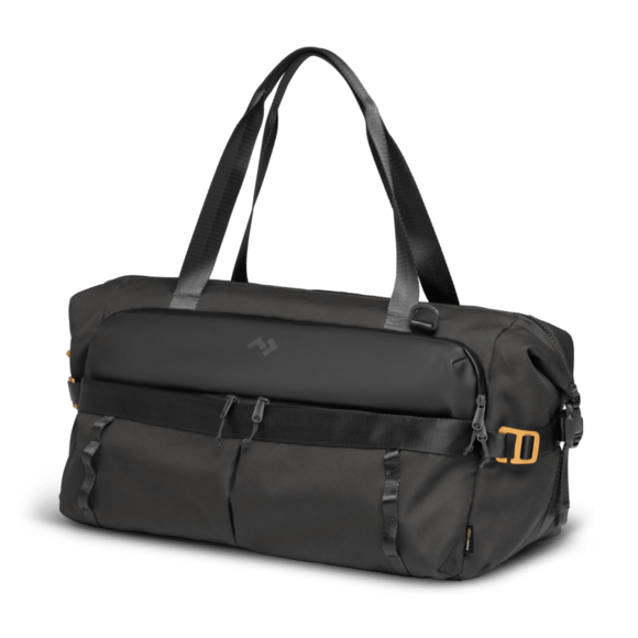 Dometic Unrestricted 25L insulated duffel cooler in slate grey for travel and outdoor adventures