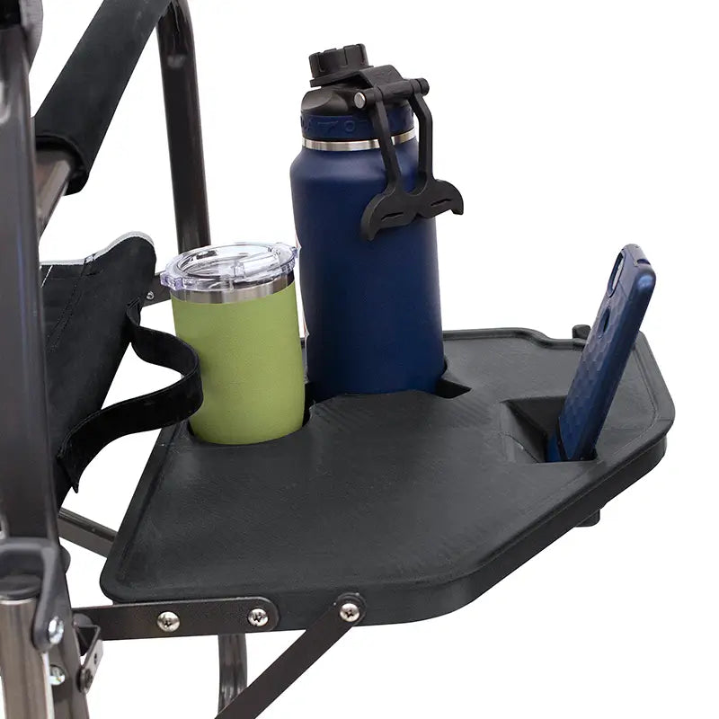 Freestyle Rocker XL™ folded flat for compact storage and easy transport.