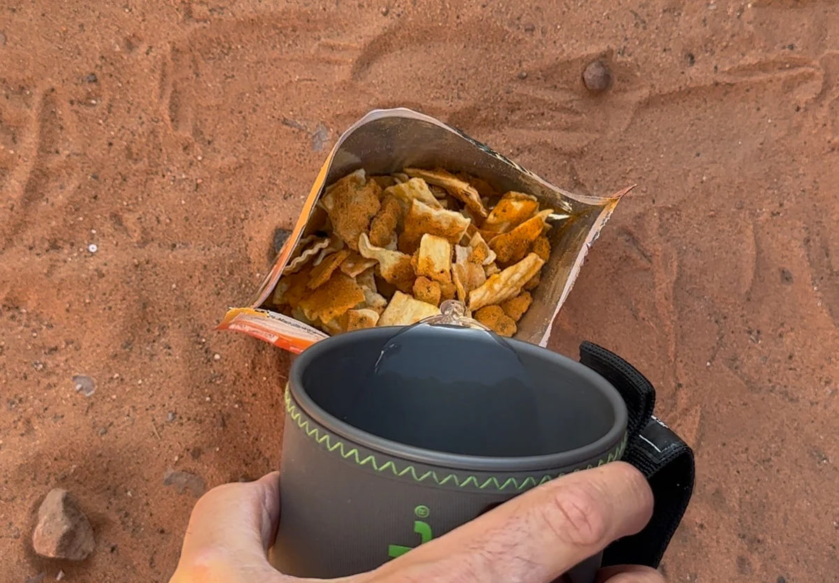 FOUNDATION Outdoors high-protein freeze-dried lasagna meal