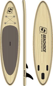 Seachoice ISUP 10'6" Woodgrain 286# #86949