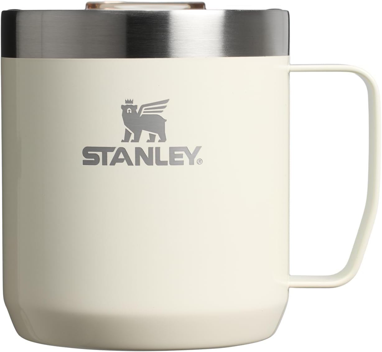Legendary Stanley mug with Tritan press-fit lid and double-wall vacuum insulation